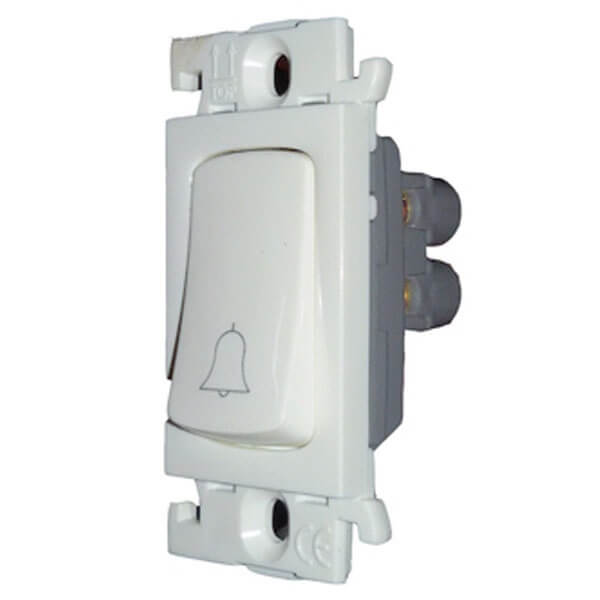 Buy Legrand Mylinc 6 A One-way SP Bell Push - 1 Module White 6755 04 Online