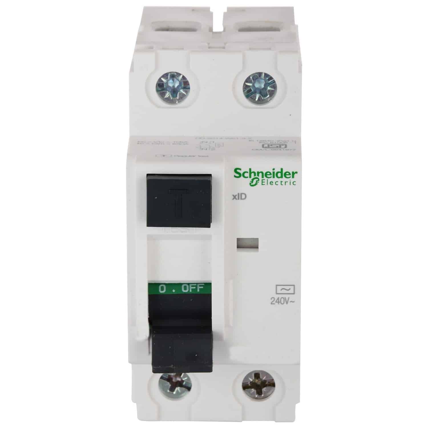 Buy Schneider Electric Acti 9 Rccb 40a 2 Pole Dp 300ma Ac Xid A9n16206