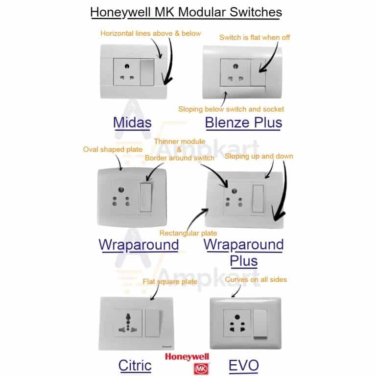 Buy Honeywell MK Wraparound Modular Socket White Online At Best Prices