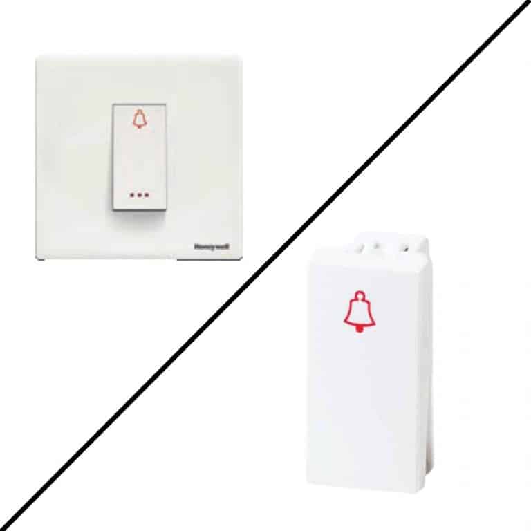 Buy Honeywell MK Citric 6A 1 Way Bell Push Modular Switch White Online ...