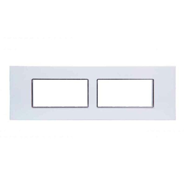 Buy GM FourFive Casaviva Modular Plate Cover Frame Glossy White Online At  Best Prices